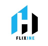 Logo de l'enteprise et site Flixine