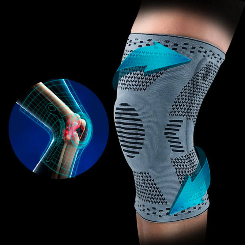 Genouillère en Silicone thérapeutique - solution pour genoux - confort et soulagement